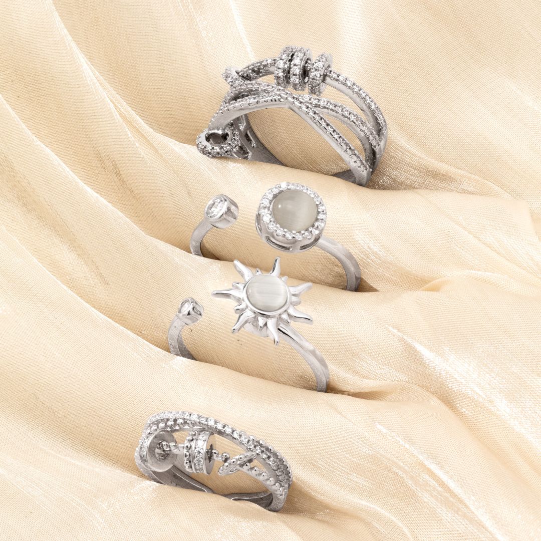 Galaxy Clam Ring Bundle