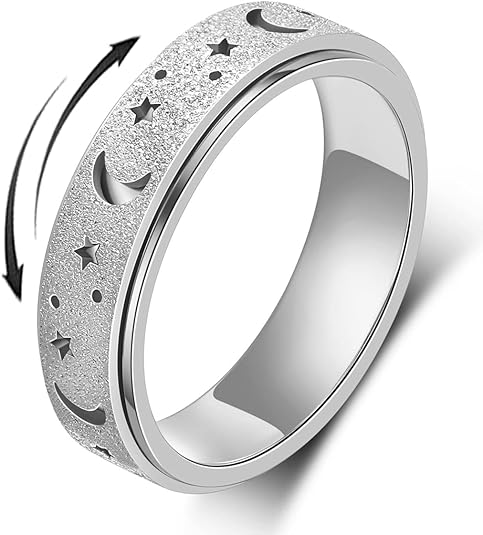 Cosmic Spin – Celestial Clam Ring