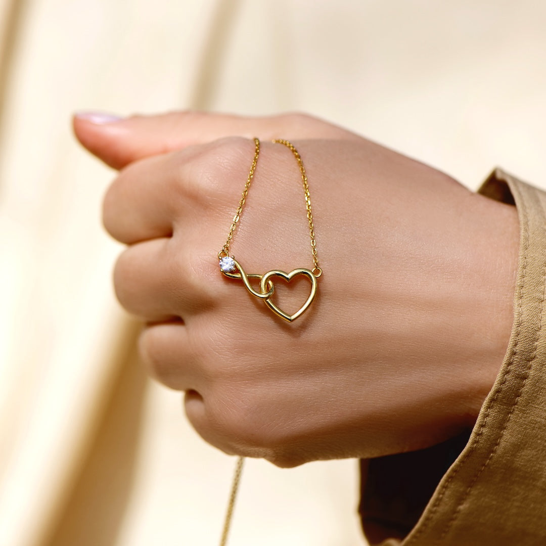 Infinity Heart Necklace