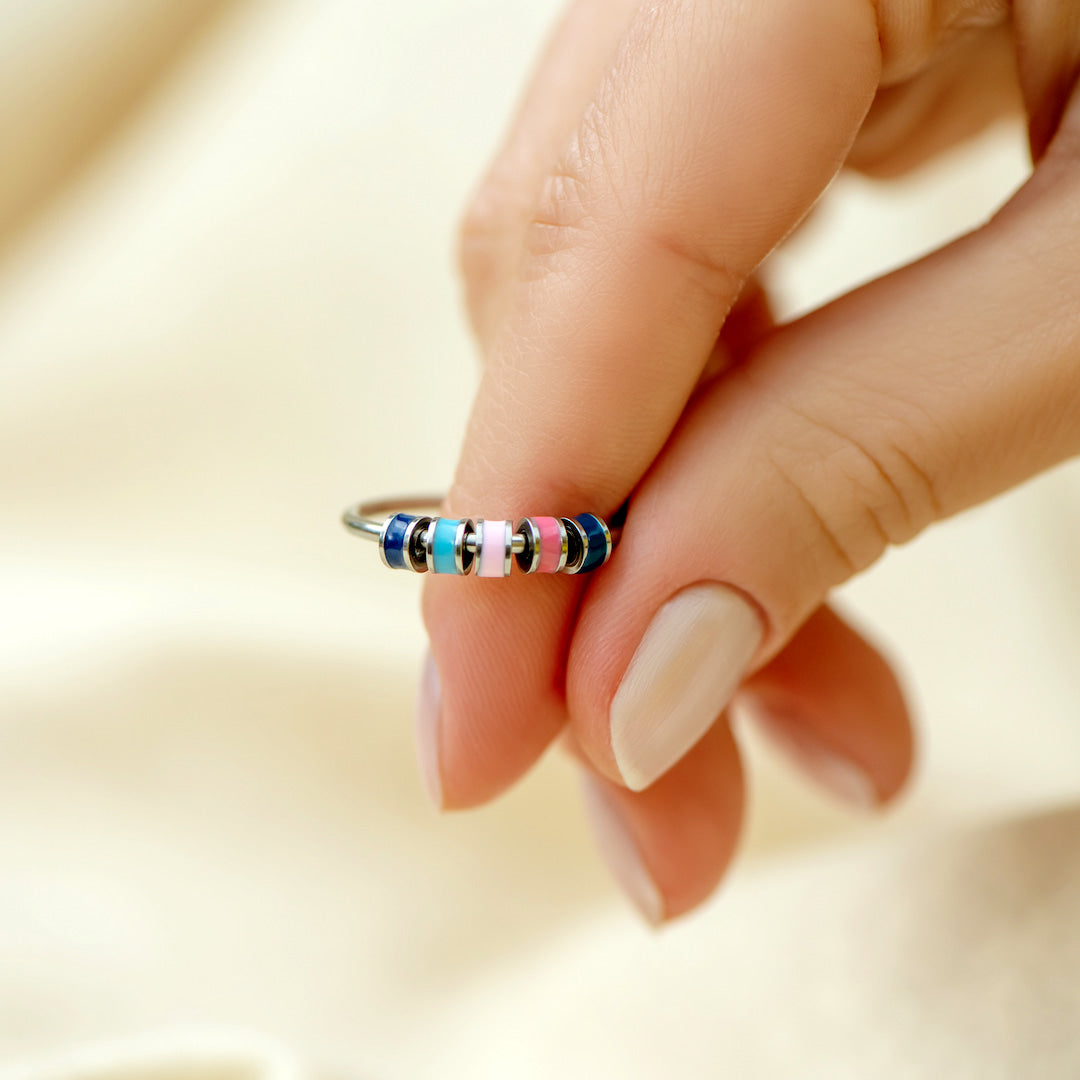 Beaded Clam Ring