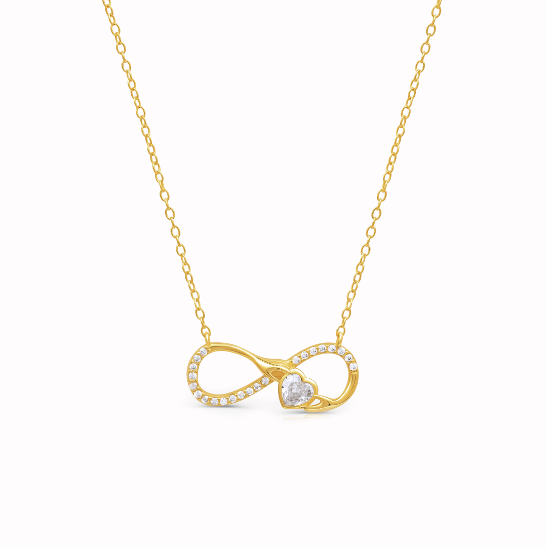Heart Infinity Necklace
