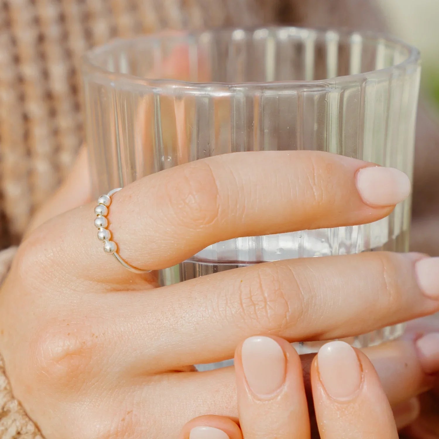 Still Beads Clam Ring